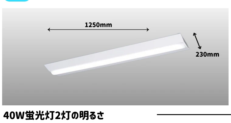 直付キッチンライト（1250mm）